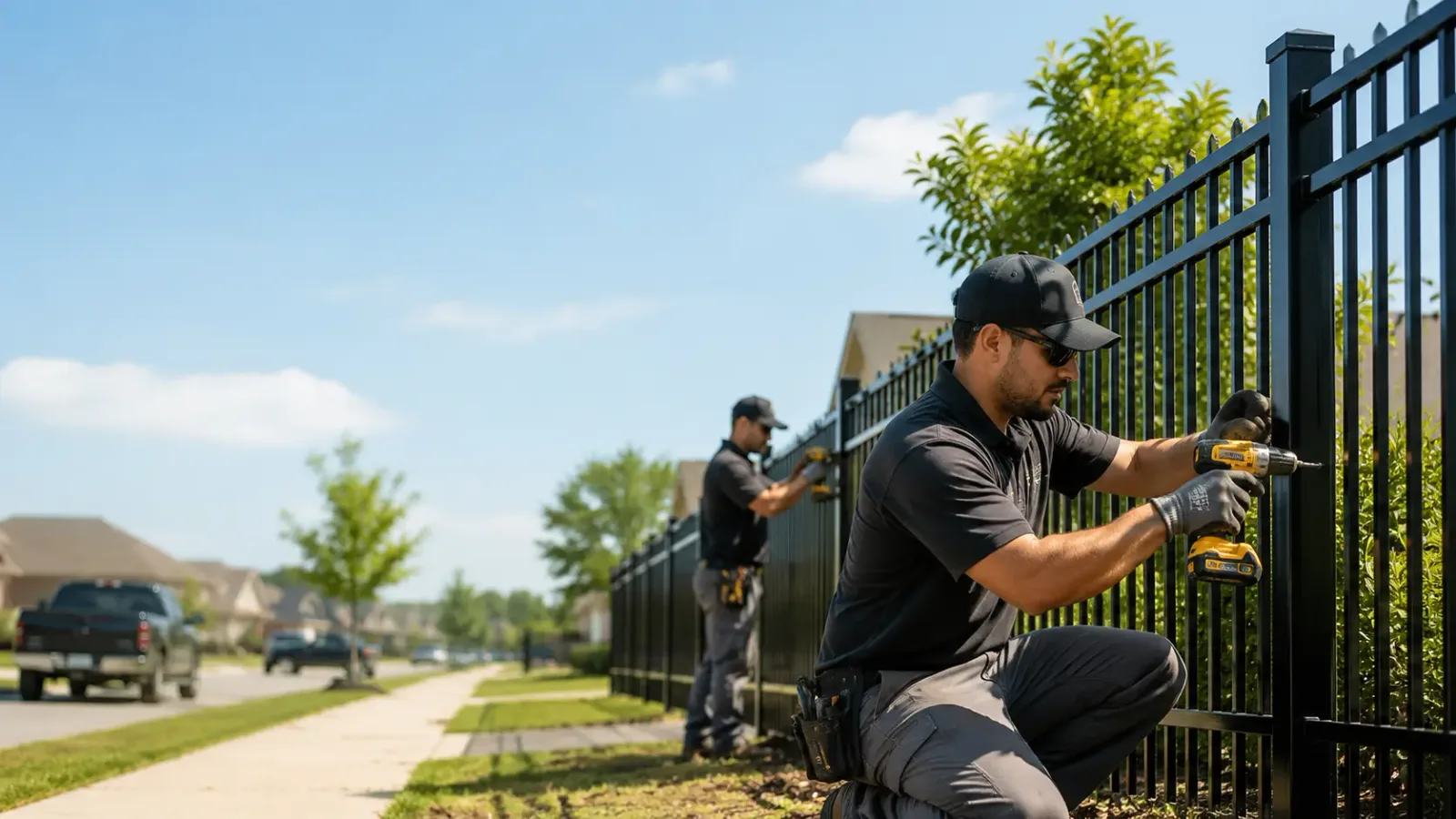 Metal Fence Installation in Sparta, OH